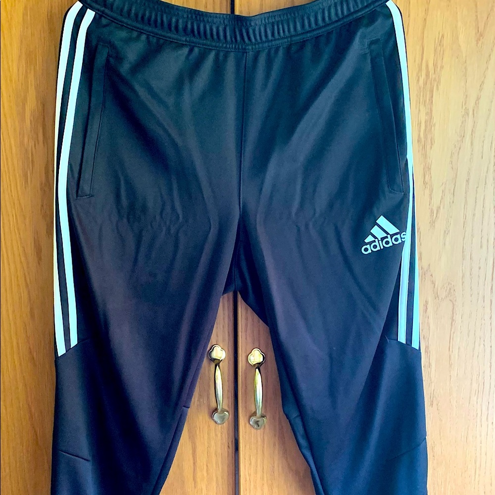 Addidas 3 strips Pants n Black